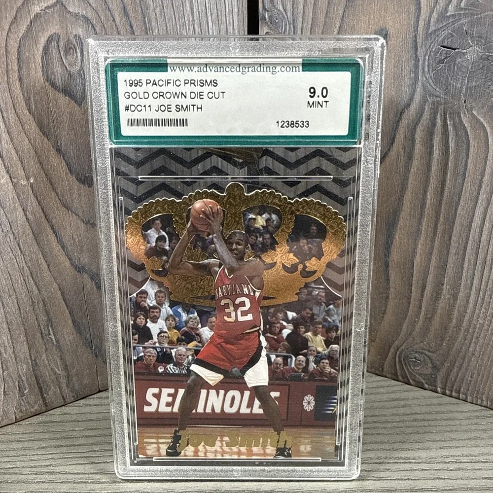 1995 Pacific‎ Prisms Platinum Crown Die Cut Joe Smith AGS 9!